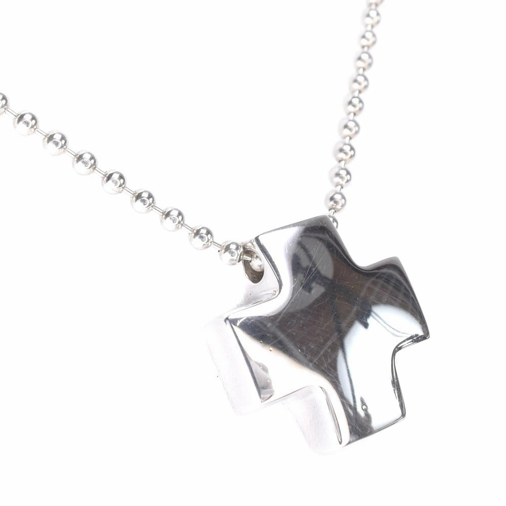 Tiffany Co Roman Cross Necklace Sterling Silver